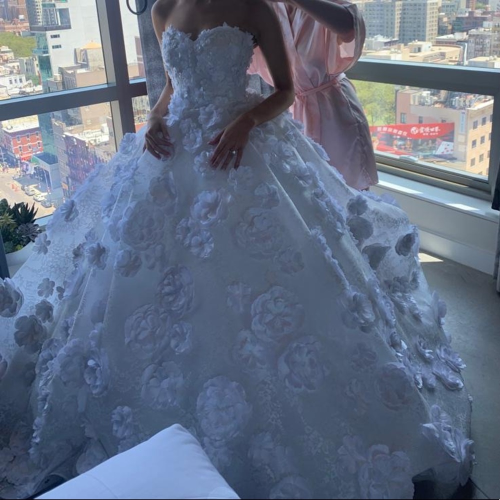 Mikael D Wedding Dress - Picture 2 of 5